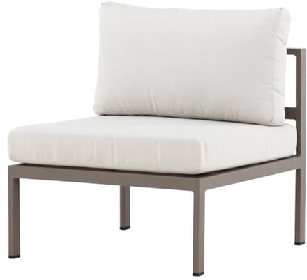 Svea - Diego bank module midden - bruin