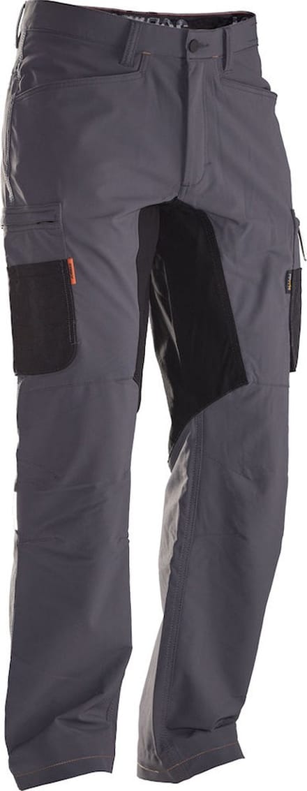 Jobman 2194 Stretch Service Trousers 65219418 - Donkergrijs/Zwart - C54