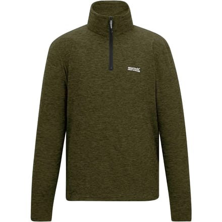 Thompson Marl lichtgewicht fleecetrui met 1/2 rits voor heren