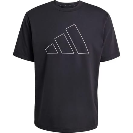 Adidas Workout Essentials Feelready Logo T-shirt Met Korte Mouwen Zwart S / Regular Man