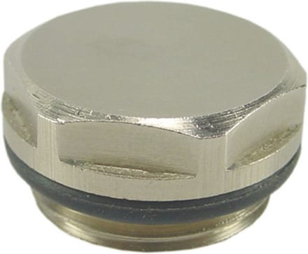 Riko Radiator-Blindstoppen+O-Ring 1/2