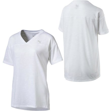 Puma Active Training Dames Vriend T-shirt Top Wit 515714 02 A3B