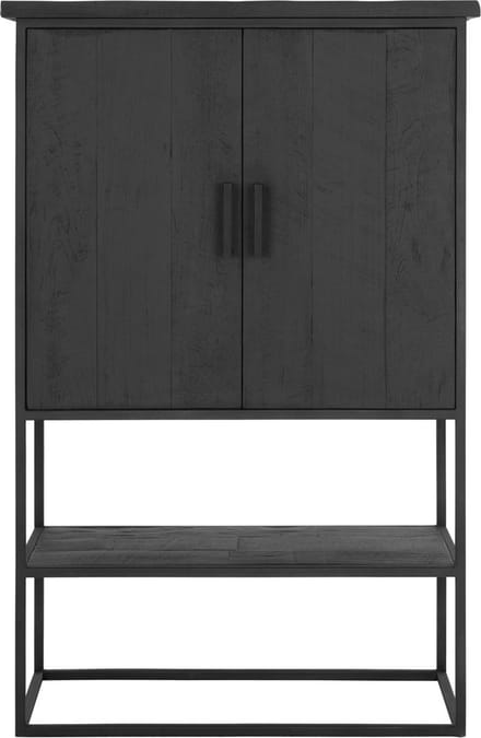DTP Home Bergkast Beam Teakhout 90x40 cm - Zwart
