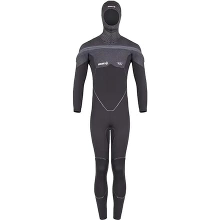 Wetsuit met voorrits Beuchat Med 8/7 mm
