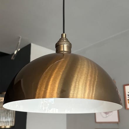 Bamyum Yimpi Hanglamp Industrieel Metaal Ø30 cm, Vintage Hanglamp, E27 Pendellamp