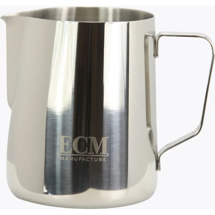 ECM melkkan 0,6 L roestvrij staal