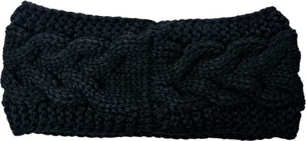 Clayre & Eef Hoofdband Vrouwen 10x22 cm Zwart Synthetisch