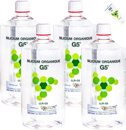 LLRG5 - Pack 3 Litres + 1 Gratuit - Silicium Organique G5