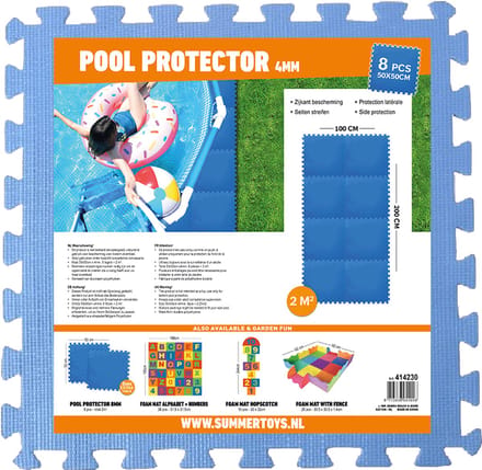 Zwembad ondertegels 4 mm