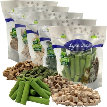 1 kg Lyra Pet® kattensnackmix gevriesdroogd 1 kg