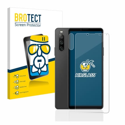 Screenprotector voor Sony Xperia 10 IV (Voor+Camera) Beschermglas transparant
