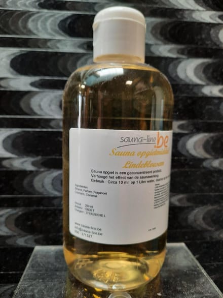 sauna opgietmiddel  lindebloesem  250 ml - sauna geuren - sauna opgiet