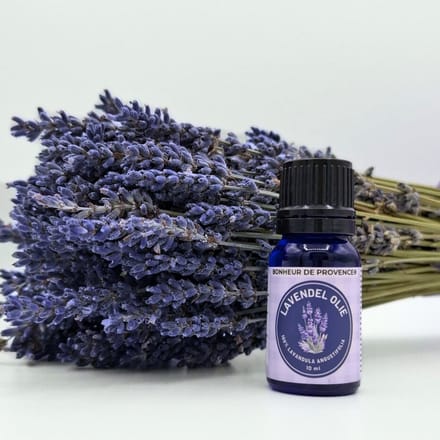 Bonheur de Provence® Lavendelolie - 10 ml - Lavandula Angustifolia - Etherische Olie - Diffuser - Onstpanning - Slaap