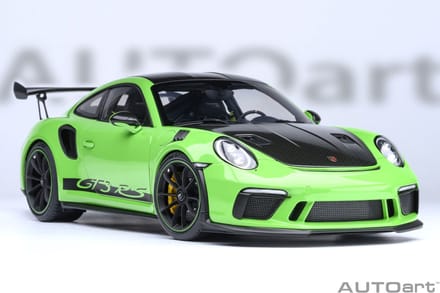 AUTOart 1/18 Porsche 911 (991.2) GT3 RS Weissach Package, Lizard Green