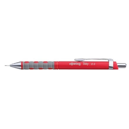 rOtring Tikky-vulpotlood | HB | 0,50 mm | Roode behuizing | 1 stuk