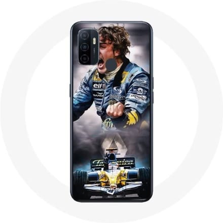 Oppo A53 Case Formule 1 Fernando Alonso F1-coureur