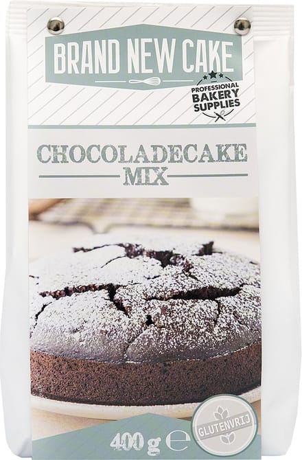 BrandNewCake® Chocoladecake-mix 400gr - Bakmix - Glutenvrij