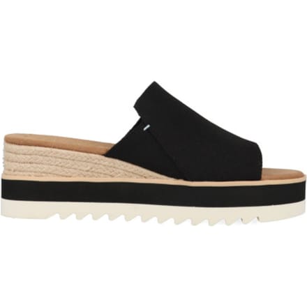 Toms 10019736 Diana Mule - Damesschoenen Mules - Zwart