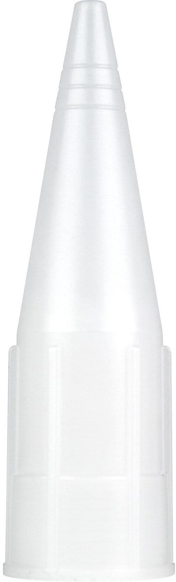 Otto Nozzle kort voor 1000 ml aluminium - spuitmond voor kitworsten en douchetuit bij kitpistool