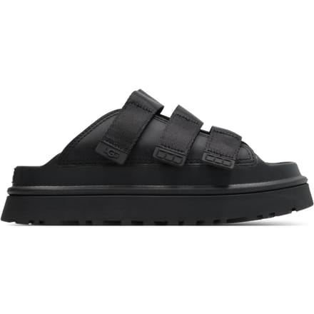 UGG GoldenGlow zwart leren sandalen