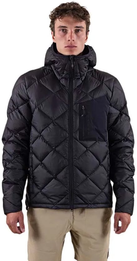 The Mountain Studio Ultralight Hood Donzen Jas Zwart M Man