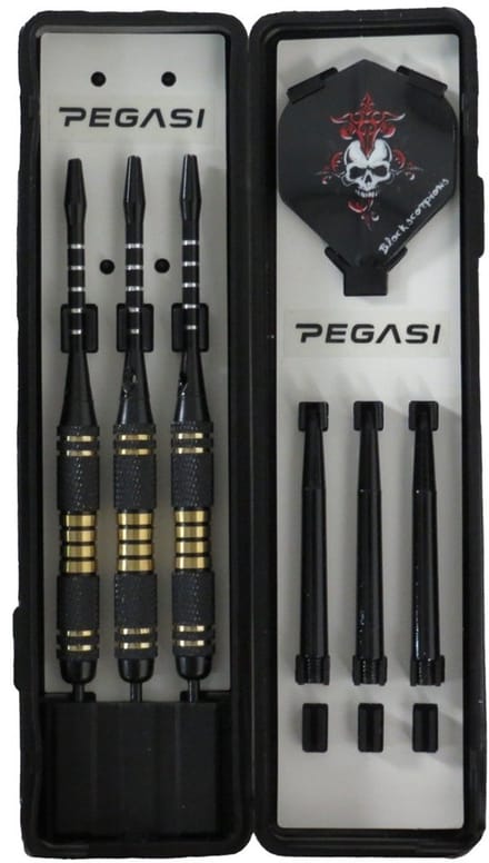 Pegasi dartpijlen set 23gr. Red Skull