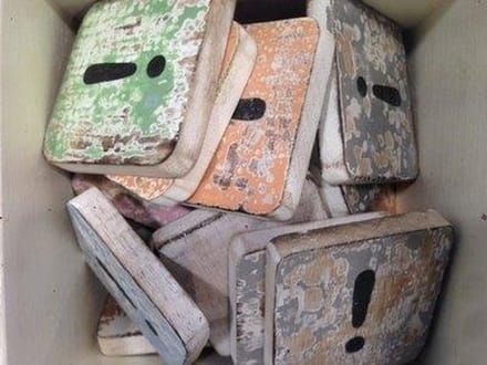 houten letters & tekens !