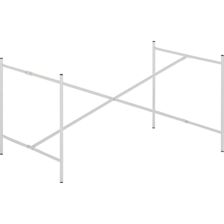 Richard Lampert Eiermann 2 tafelframe - wit - middelste stut - 80 x 66 cm - zonder verlenging (hoogte 66 cm)