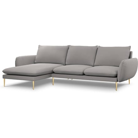 Hoekbank Vienna links bouclé | Cosmopolitan Design