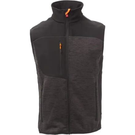 Payper Tour - melange steel grey/black-fluorescent orange - S