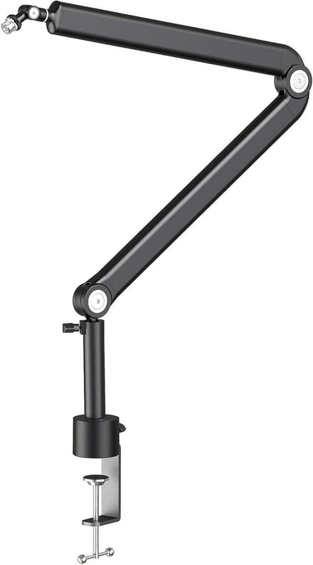 Verstelbare Microfoonstandaard, Universele Houder voor Razer, HyperX, Blue Yeti en Meer, Ideaal voor Streaming en Opnames