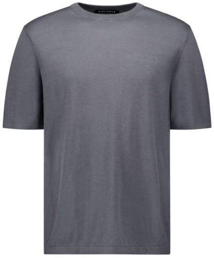 Knitted T-shirt Heren Pewter XL