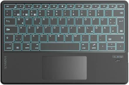 Inateck KB01104_GRAY, Toetsenbord, Apple, iPad Pro 11, Grijs, 1 stuk(s)