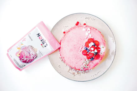 Morie's Roze Unicorn Pannenkoeken & Poffertjes Mix – Vanille – 2-pack(500g)