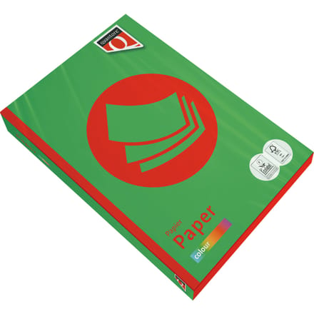 Kopieerpapier Quantore Colour A4 160gr grasgroen 250 vel