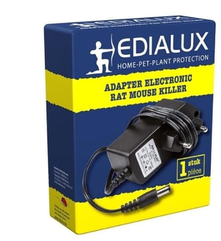 Edialux Elektrische Ratten & Muizenval Adapter - Effectieve Rattenval