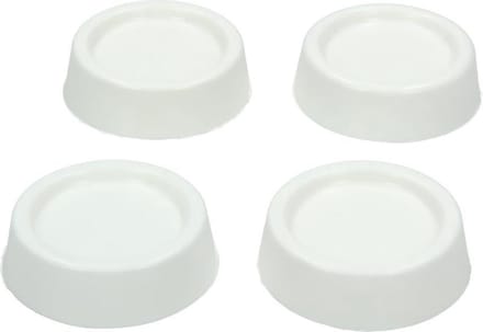 Trillingsdemper voor Wasmachine Wit - 4 stuks