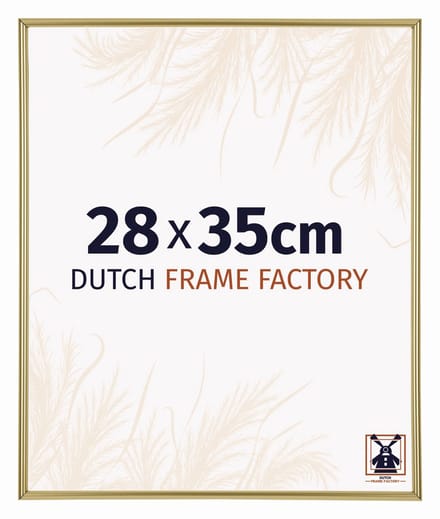 Fotolijst 28x35 cm - Kunststof - Goud - Angers