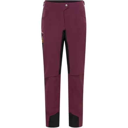 Vaude Bike Qimsa Light Softshell Broek Rood 44 Vrouw