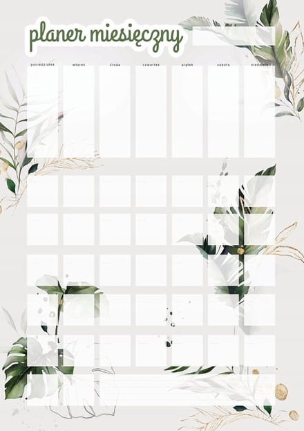 Wallvy - Maandplanner voor Koelkast - Magneet - 30x42,5cm - Personaliseerbaar