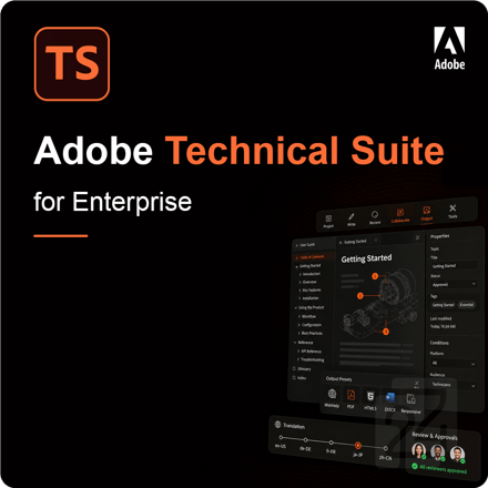 Adobe Technical Suite for Enterprise Corporate 1 - 9 Gebruiker(s)