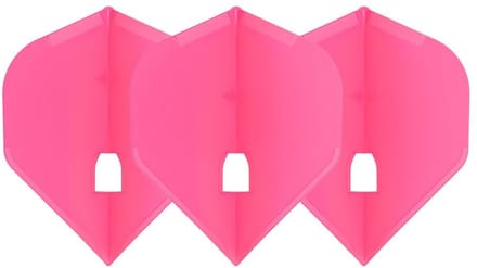 L-Style Champagne Flight L1 Standard Hot Pink - Dart Flights