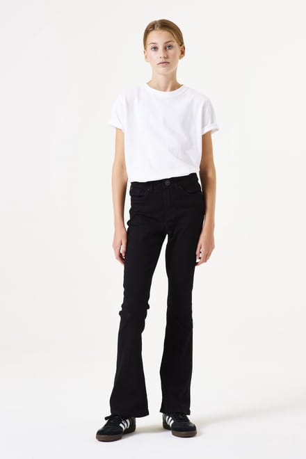 GARCIA Rianna Meisjes Flared Fit Jeans Zwart