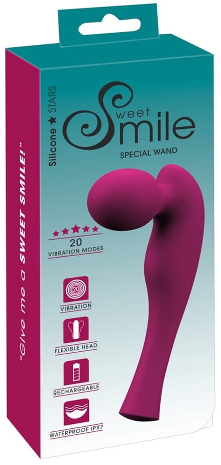 Sweet Smile Special Wand Vibrator Lila