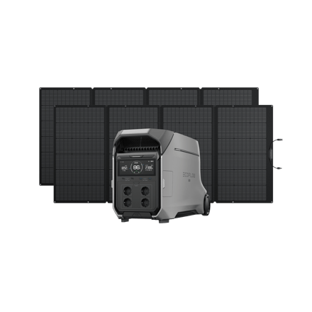 EcoFlow DELTA Pro 3 Solar Generator (PV400W)