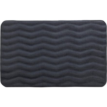 Wenko Badmat Waves 50 x 80 cm Antraciet