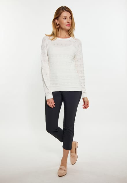 usha Jumper Dames wolwit