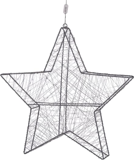 KURULA - Kerstdecoratie - Zilver - IJzer
