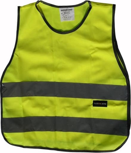 Ikzi Veiligheidsvest Unisex Geel Maat S/m