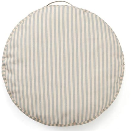 Kids Concept vloerkussen streep blauw 60 cm